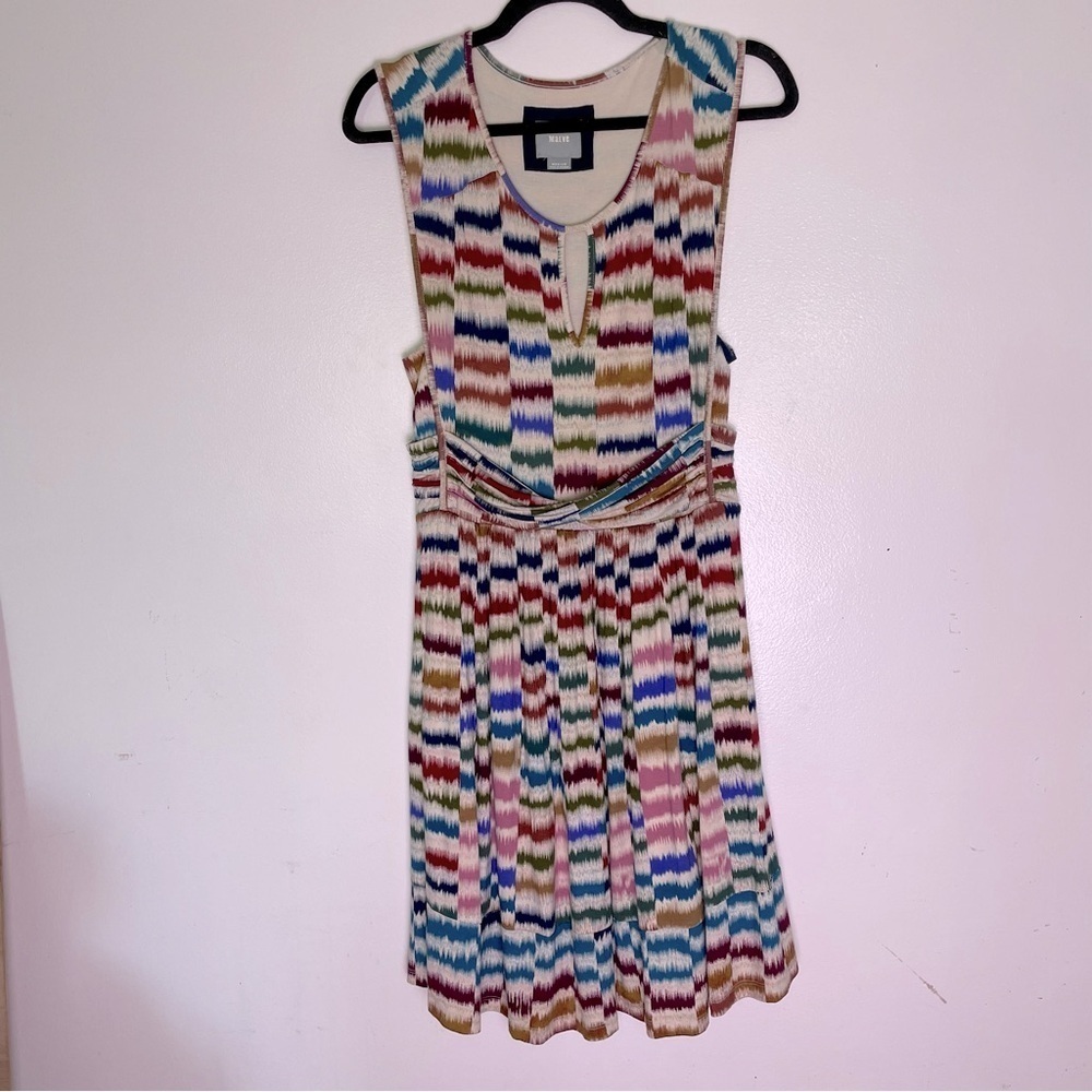 Anthropologie MAEVE‎ Sennebec jersey dress medium Fit And Flare Summer Sz Medium